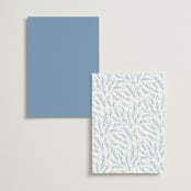 "Aristocratic" - Menus in Sky by Creo Study - Back of Card Options