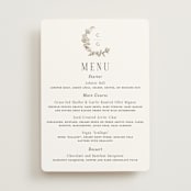 "Daphne" - Menus in Sephia by Itsy Belle Studio - Front