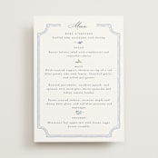 "Lavender" - Menus in Tuscany by Claudia Orengo - Front