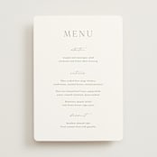 "Victoria" - Menus in Clover by Kelly Schmidt - Front