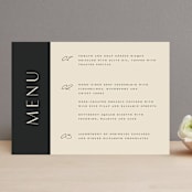 "Entwine" - Menus in Matchbook by Christie Garcia - Front
