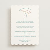 "rainbow 2.0" - Menus in Light Hearted by Deborah Chou - Front