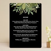 "Laurel of Greens" - Menus in Midnight by Jennifer Wick - Front