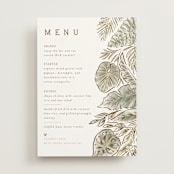 "Disney's Mickey Mouse Tropical Frame" - Menus in Earth by Shiny Penny Studio - Front