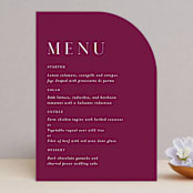 "veranda" - Menus in Merlot by Angela Marzuki - Front