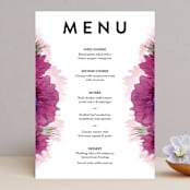 "Ethosien" - Menus in Majestic by GeekInk Design - Front