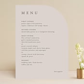 "The Minimalist" - Menus in Air by lulu and isabelle - Front