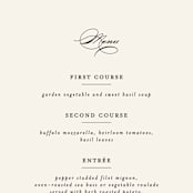 "a grand day" - Menus in Vanilla by Lea Delaveris - Detail