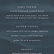 "ridge" - Menus in Dusk by Krissy Bengtson - Detail
