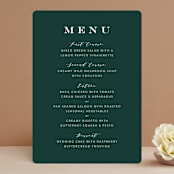 "Picture Perfect" - Menus in Diamond by Amy Payne - Front