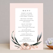 "Rustica" - Menus in Cantaloupe by Petra Kern - Front