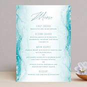 "New Wave" - Menus in Marine by Kaydi Bishop - Front
