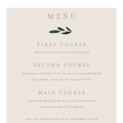 "Watermark" - Menus in Cypress by Kaydi Bishop - Detail