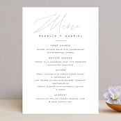 "Cummings" - Menus in Cotton by Amy Kross - Front