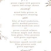 "ring box" - Menus in Sunset by Phrosné Barwood - Detail