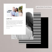 "Enamored" - Menus in Obsidian by Kimberly FitzSimons - Back of Card Options