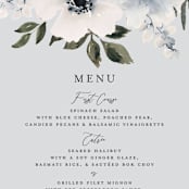 "Nantucket Romance" - Menus in Marine by Chris Griffith - Detail