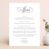 "Scripted Union" - Menus in Pearl by Kelly Schmidt - Front