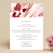 "pollen" - Menus in Petal by Robin Ott - Front
