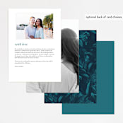 "Moonlit Garden" - Menus in Twilight by GeekInk Design - Back of Card Options