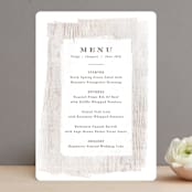 "Barnwood" - Menus in Ash by Hooray Creative - Front