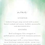"yuzu" - Menus in Lime by chocomocacino - Detail