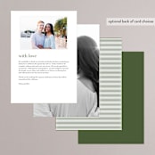 "Ensconce" - Menus in Leaf by Kristie Kern - Back of Card Options