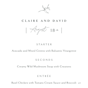 "Sketch" - Menus in Cloud by Sara Hicks Malone - Detail