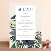 "Ophelia's Garden" - Menus in Bluebell by Oma N. Ramkhelawan - Front