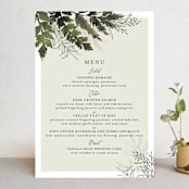 "Love springs eternal" - Menus in Fern by Chris Griffith - Front
