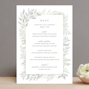 "Dear Greenery" - Menus in Eucalyptos by Hooray Creative - Front