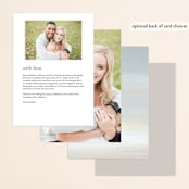 "Grounded in Love" - Menus in Porcelain by Nicole Walsh - Back of Card Options