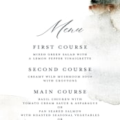 "Grand Escape" - Menus in Stone by Petra Kern - Detail