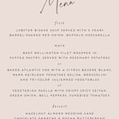 "hazelnut" - Menus in Fawn by chocomocacino - Detail