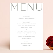 "Frame" - Menus in Granite by Lori Wemple - Front