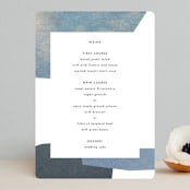 "sky poetry" - Menus in Daylight by Sumak Studio - Front