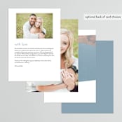 "sky poetry" - Menus in Daylight by Sumak Studio - Back of Card Options