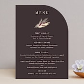 "Bohemian Pampas" - Menus in Sand by Kaydi Bishop - Front