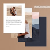 "scene" - Menus in Sunrise by Pixel and Hank - Back of Card Options