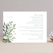 "Collection" - Menus in Blanco by Kaydi Bishop - Front
