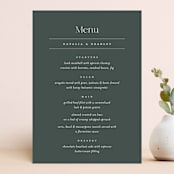 "Swanky" - Menus in Forest by Carolyn Nicks - Front