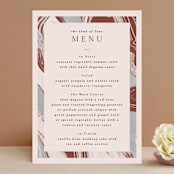 "Jasper" - Menus in Sandstone by Everett Paper Goods - Front