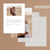 "Abundant Wreath" - Menus in Fog by Pixel and Hank - Back of Card Options