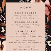 "Silky Way" - Menus in Midnight by Petra Kern - Detail