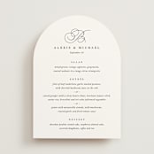 "Initial" - Menus in Pearl by Jennifer Postorino - Front