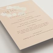 "Leaf Cascade" - Menus in Latte by Alethea and Ruth - Detail