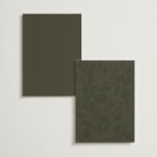 "poetique" - Menus in Autumn by Kate Ahn - Back of Card Options