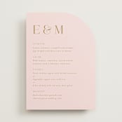 "colorwash floral" - Menus in Blossom by Angela Marzuki - Front