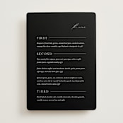 "Storybook" - Menus in Ink by Jennifer Postorino - Front