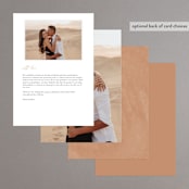 "Surface" - Menus in West by Pixel and Hank - Back of Card Options